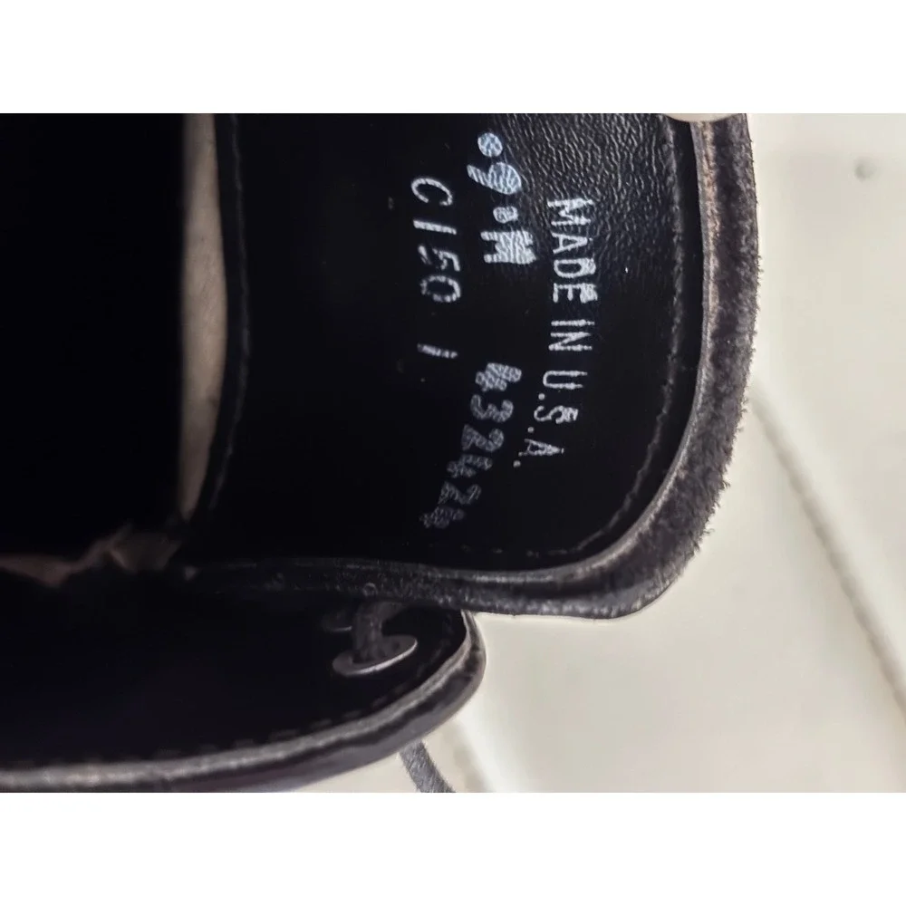 Dexter Cap Toe Oxford Dress Shoes Black‎ Leather Men Size 9 M Wingtip Brogue